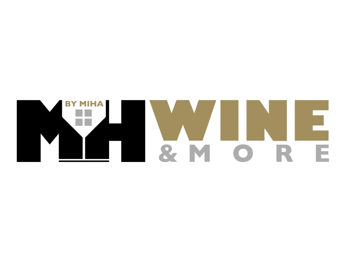 Logo von WINEMORE mit dem Schriftzug 'by Miha'
